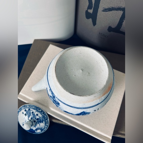 Chinese Blue and White Teapot Porcelain - Picture 6 of 6